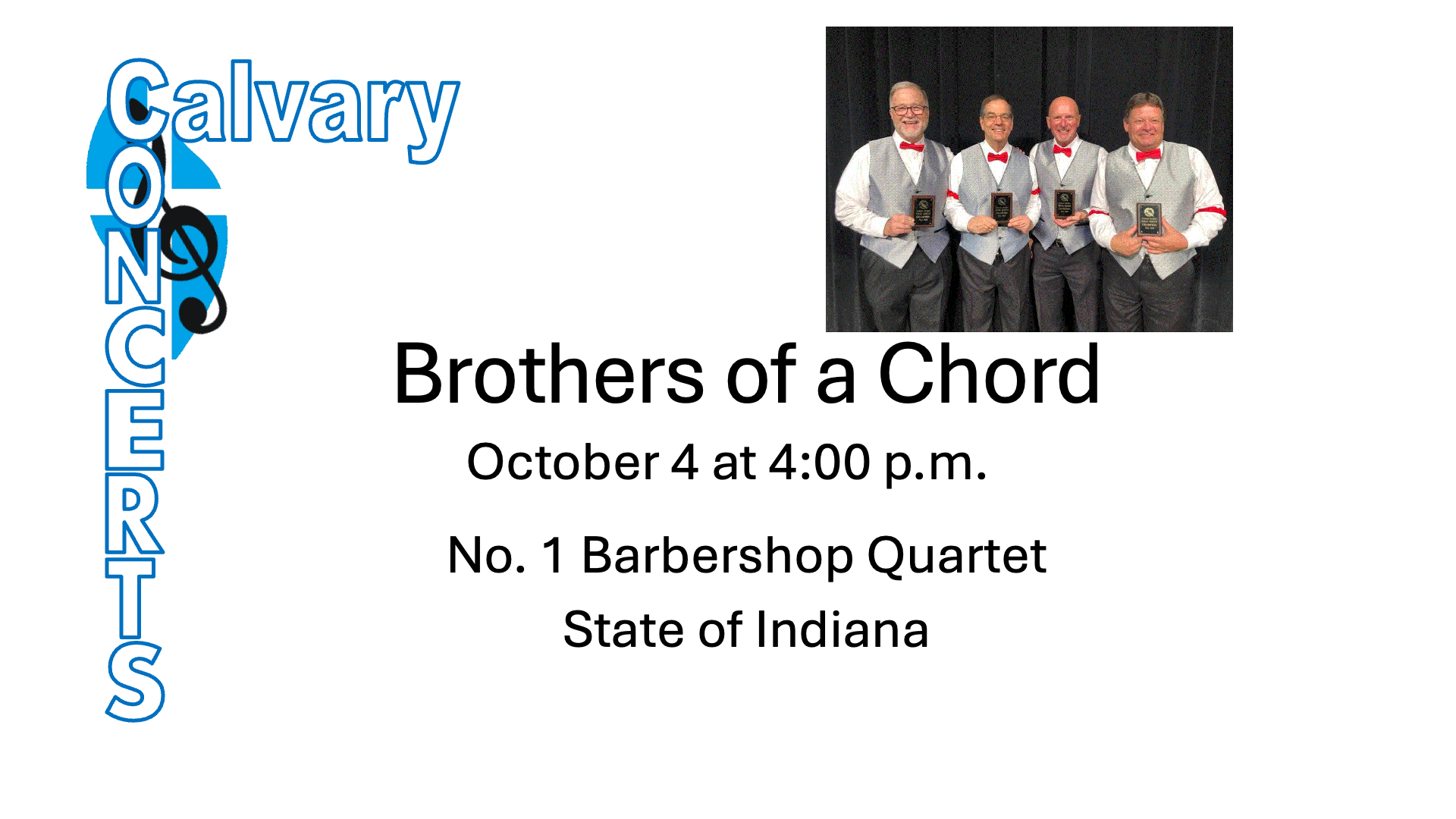 Concert Series Brothers of a Chord